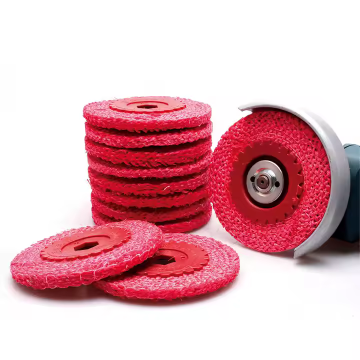 sisal metal polishing wheel